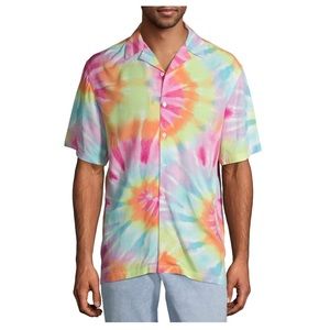 Men’s Short Sleeve Tie Dye Shirt